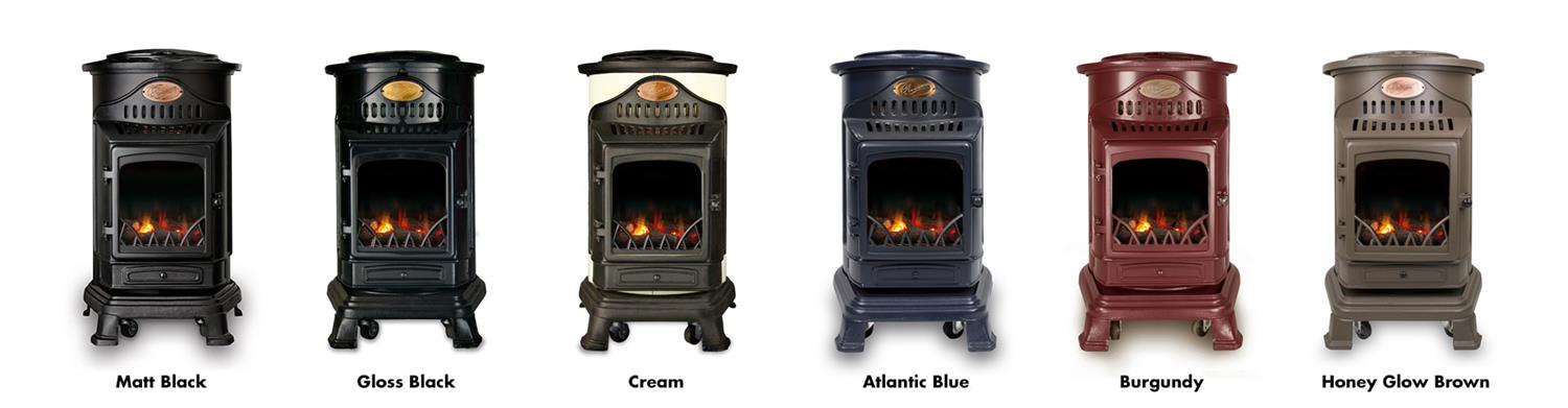 Provence Gas Heaters Colour Range