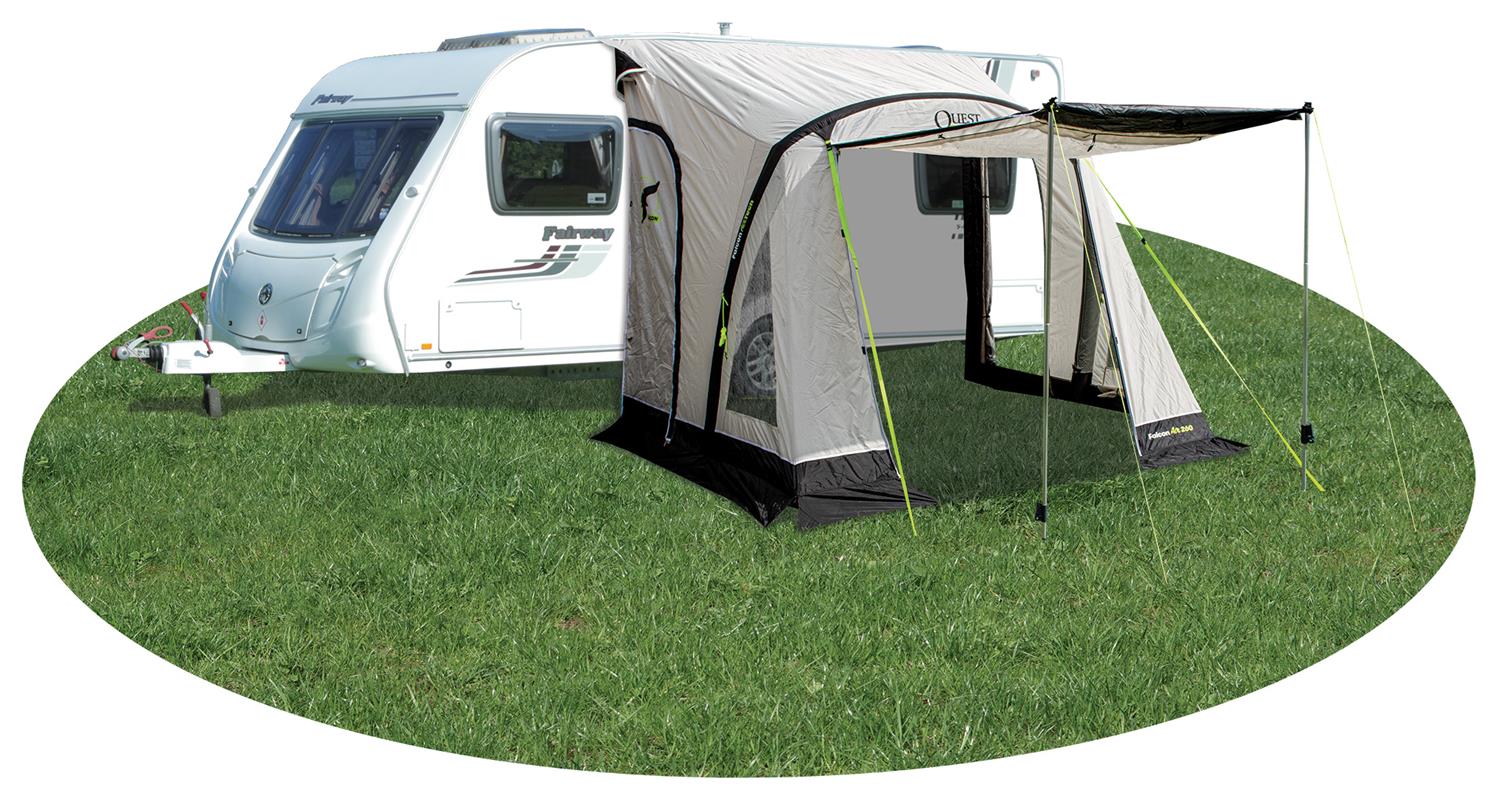 Quest Falcon Air 260 Caravan Awning (2023) Quest Awnings