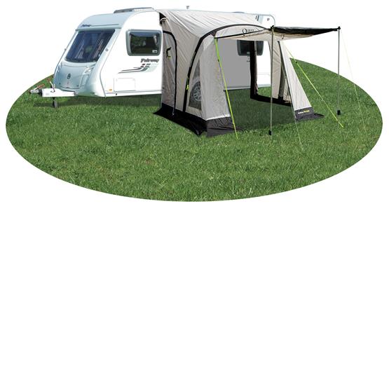 Quest Falcon Air 260 Caravan Awning  - Mid Grey for 2025