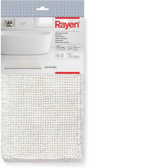 Rayen Bath Mat 80X50CM White image 1