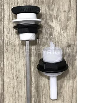 reich tank drain with filling level limiter
