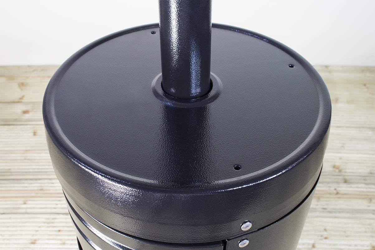 Sahara 13kW Heat Focus Patio Heater (Charcoal) Patio Heaters and