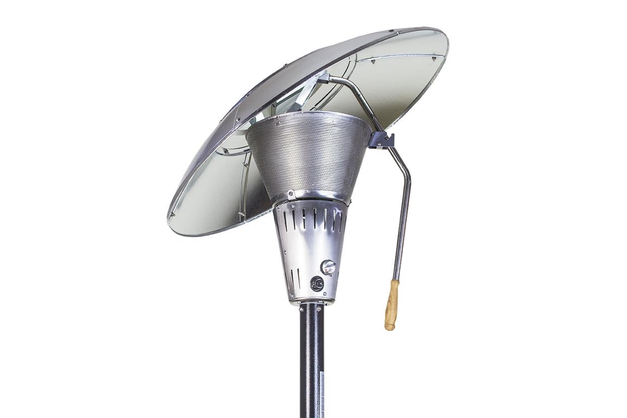 Sahara 13kW Heat Focus Patio Heater (Charcoal) Patio Heaters and