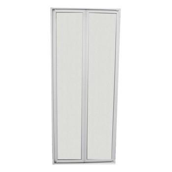 Shower bi-fold door and frame