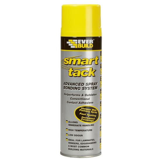 Sika Everbuild Smart Tack Handy Spray Adhesive 500ml image 1