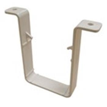 Square Line Downpipe Gutter 65mm Clip in White (used by Regal, Victory, ABI, Atlas, Swift and others)