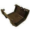 Square Line Gutter Joiner, In Brown (used by Regal, Victory, ABI, Atlas, Swift and others) image 1