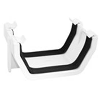Square Line Gutter Joiner, In White (used by Regal, Victory, ABI, Atlas, Swift and others) 