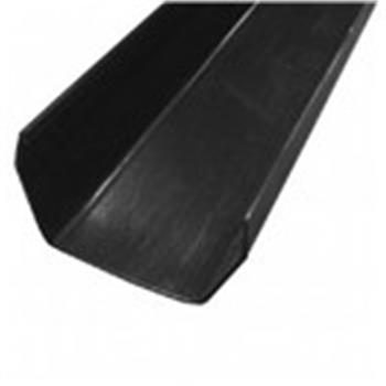 Square Line Guttering, 2M Length, 112mm in Black (Used by Regal, Victory, ABI, Atlas,Swift and Others)