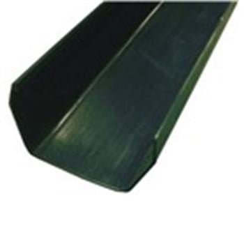 Square Line Guttering, 2M Length, 112mm in Green (Used by Regal, Victory, ABI, Atlas,Swift and Others)