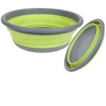 Summit pop folding washing bowl -lime green