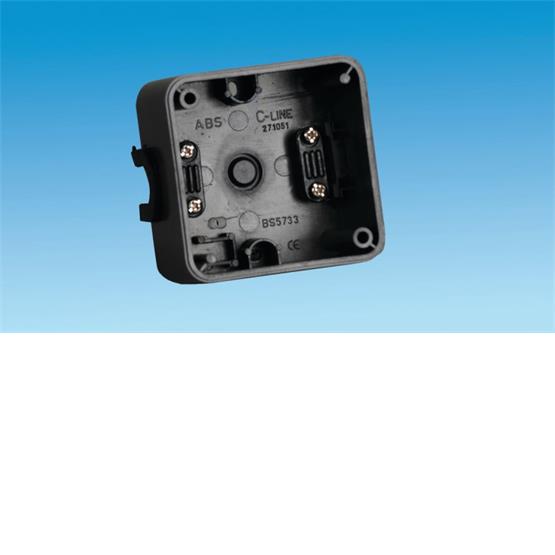 Surface Mount Back Box for C-Line sockets image 1