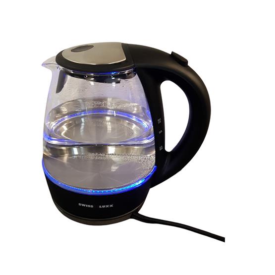 Swiss Luxx 1Ltr Low Wattage Cordless Clear Kettle image 7