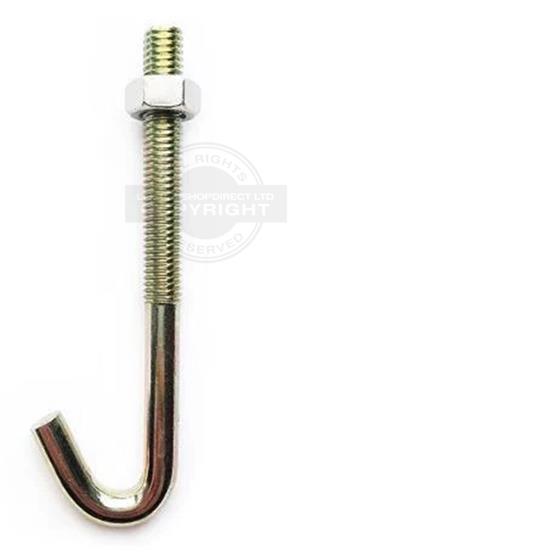 110mm (4") Hook Bolt Standard Size