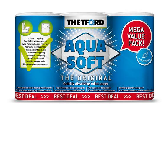 Thetford Aquasoft Soft Toilet Tissue (6 Rolls)