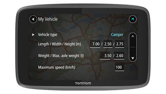 TomTom Camper Go Sat Nav