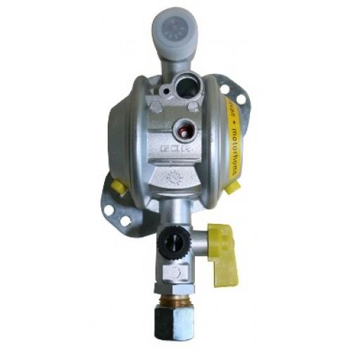 Truma gas regulator 30 mbar, 8mm outlet bulkhead mounted. Truma Code