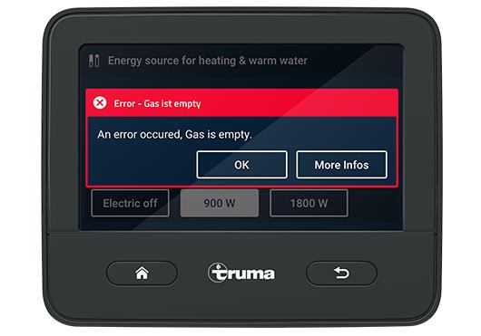 Truma iNet X Control Panel