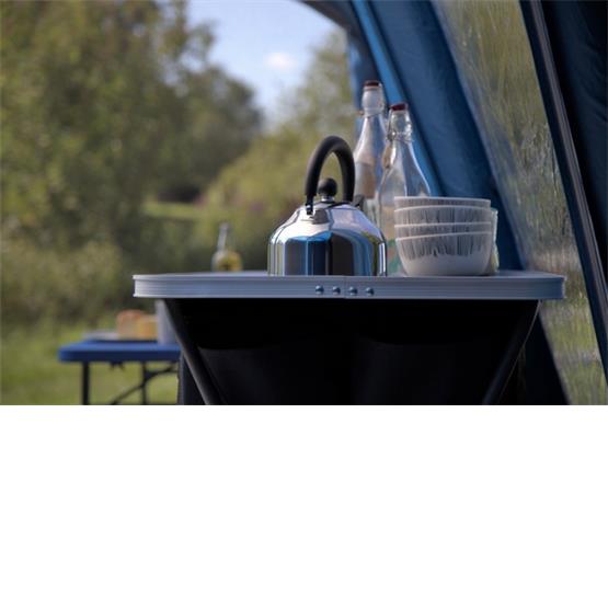 Vango 1.6L Stainless Steel kettle with folding handle image 2