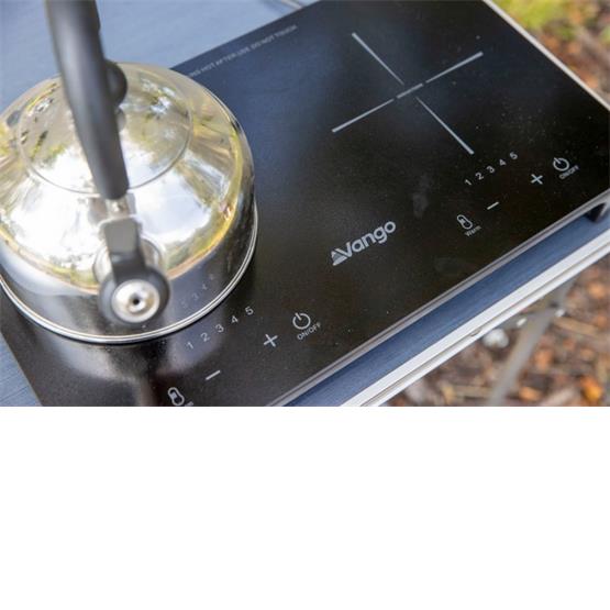 Vango 2L Stainless Steel kettle with folding handle image 6