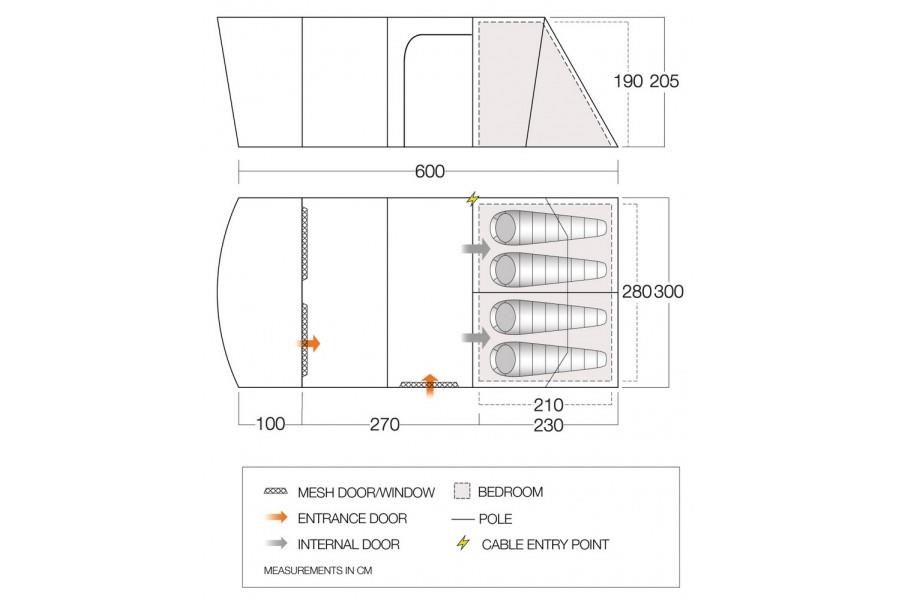 Aether 450XL Dimensions