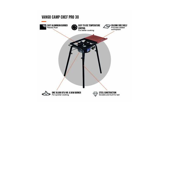 Vango Camp Chef Pro 30 Camping Stove / Hob image 3
