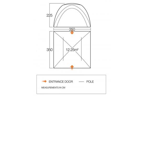 Vango Danu Hub Poled Tent image 34