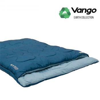 Vango Evolve Superwarm Double Sleeping Bag-Moroccan Blue