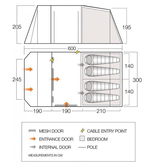 Vango Joro 450 Poled Tent image 26