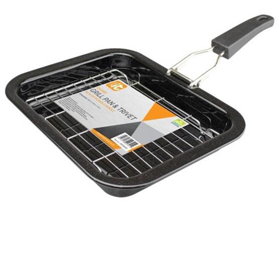 Via Mondo Enamel Grill Pan Small image 1