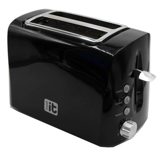 Via Mondo Toast IT Toaster 240V/950W Black image 4