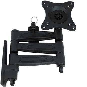 Vision Plus LCD TV Wall Bracket - Triple Arm, Black Heavy Duty
