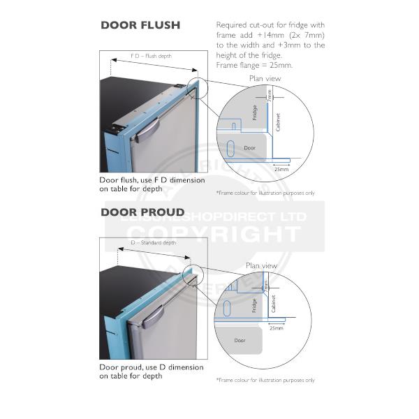 Vitrifrigo C39i Campervan 2 Way Compressor Fridge