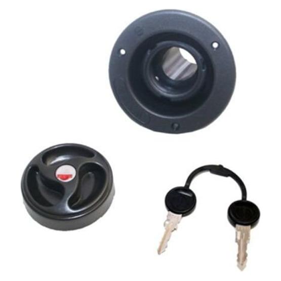 Water Filler Complete with Housing - Black