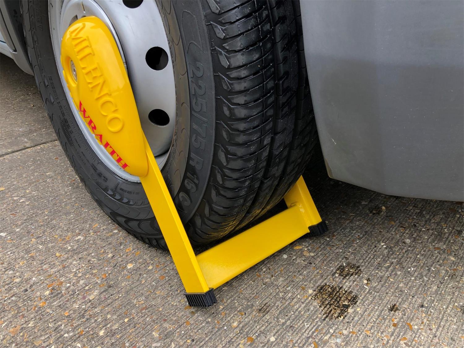 Milenco Wraith 2 Wheel Lock (for Motorhomes) Milenco Code 6941 Wheelclamps