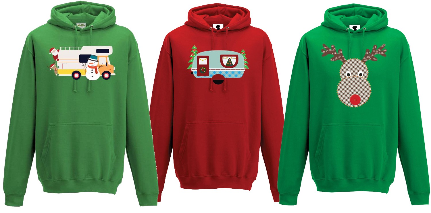 Xmas Motorhome Hoodies