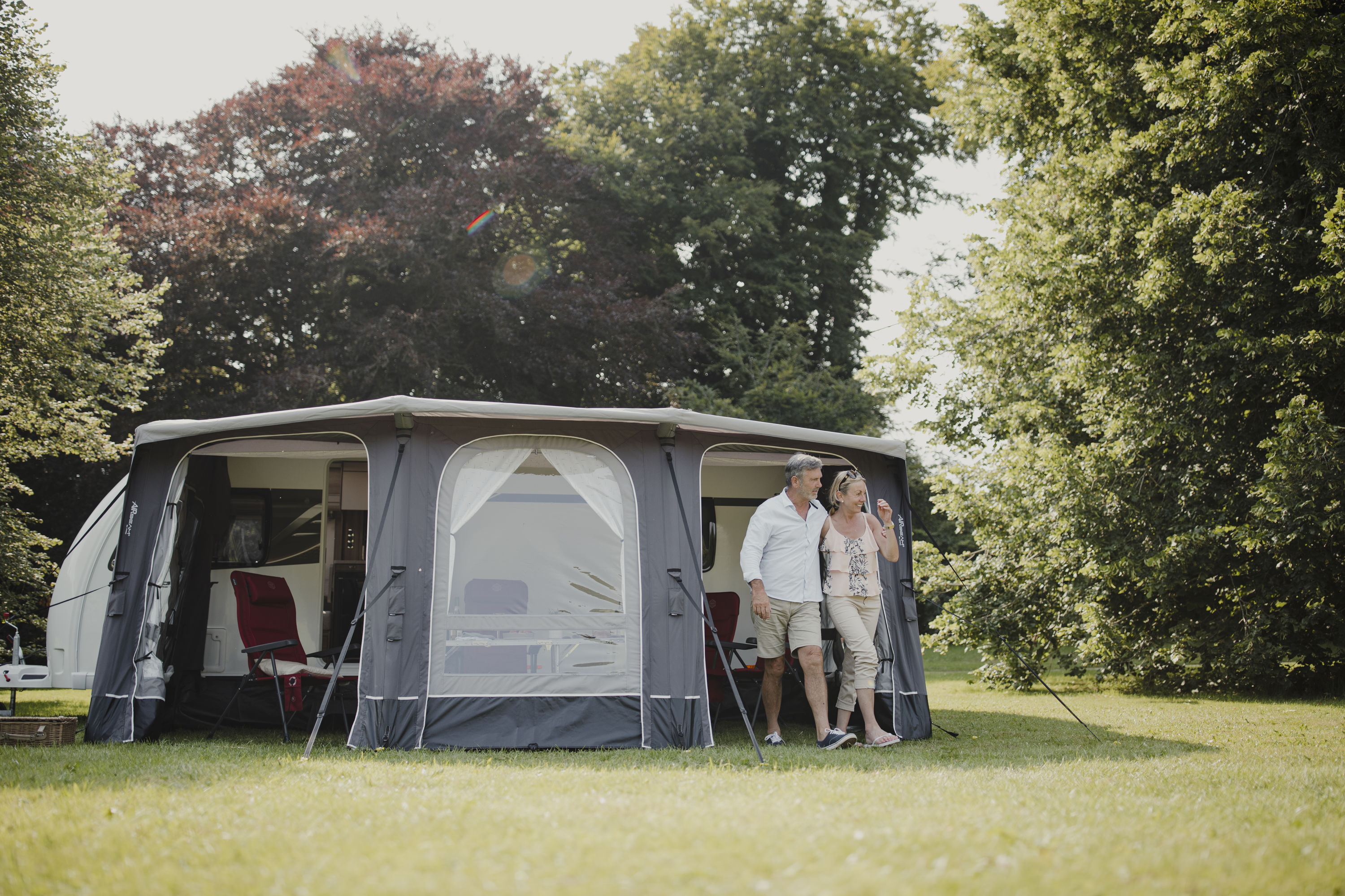 All the facts you need to know about the fabulous Vango Tuscany Air Caravan awning!