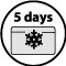 Stays cool for 5 days