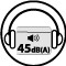 Noise Reduction 45dB