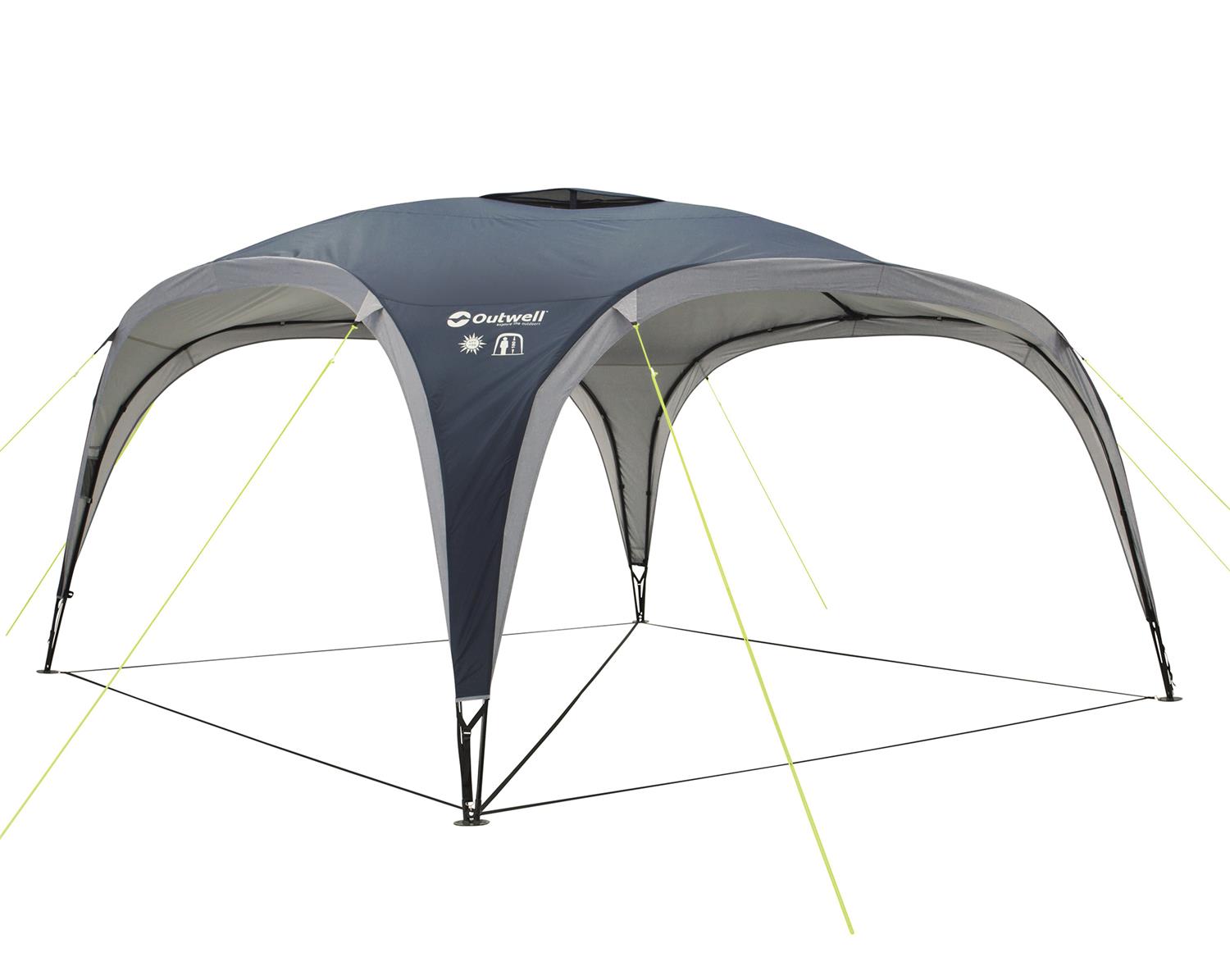 family outdoor camping