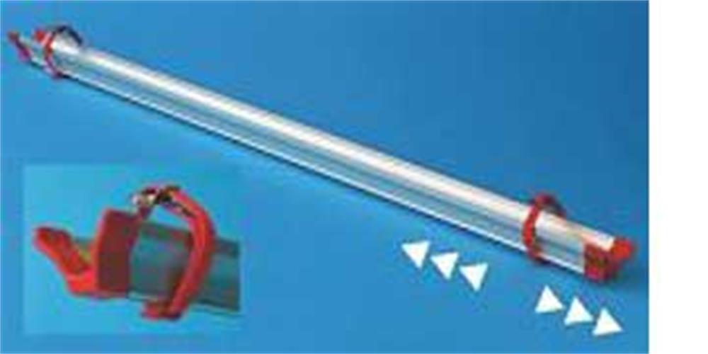 Fiamma Rail Quick 128 Rode Fietsrail Voor Fietsendragers
