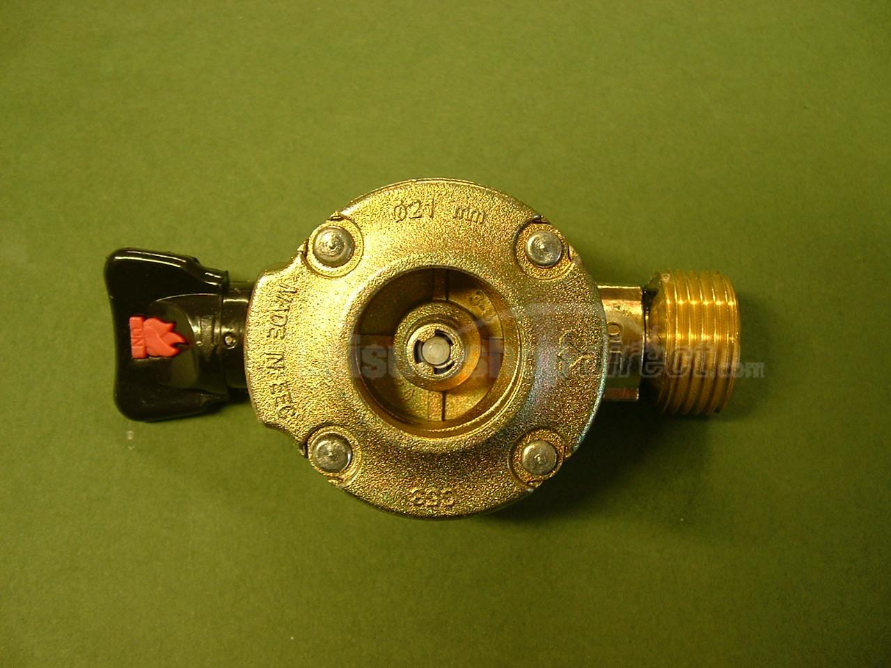 21mm clip on adaptor for Calor 7kg and 15kg cylinders Gaslow Code 01