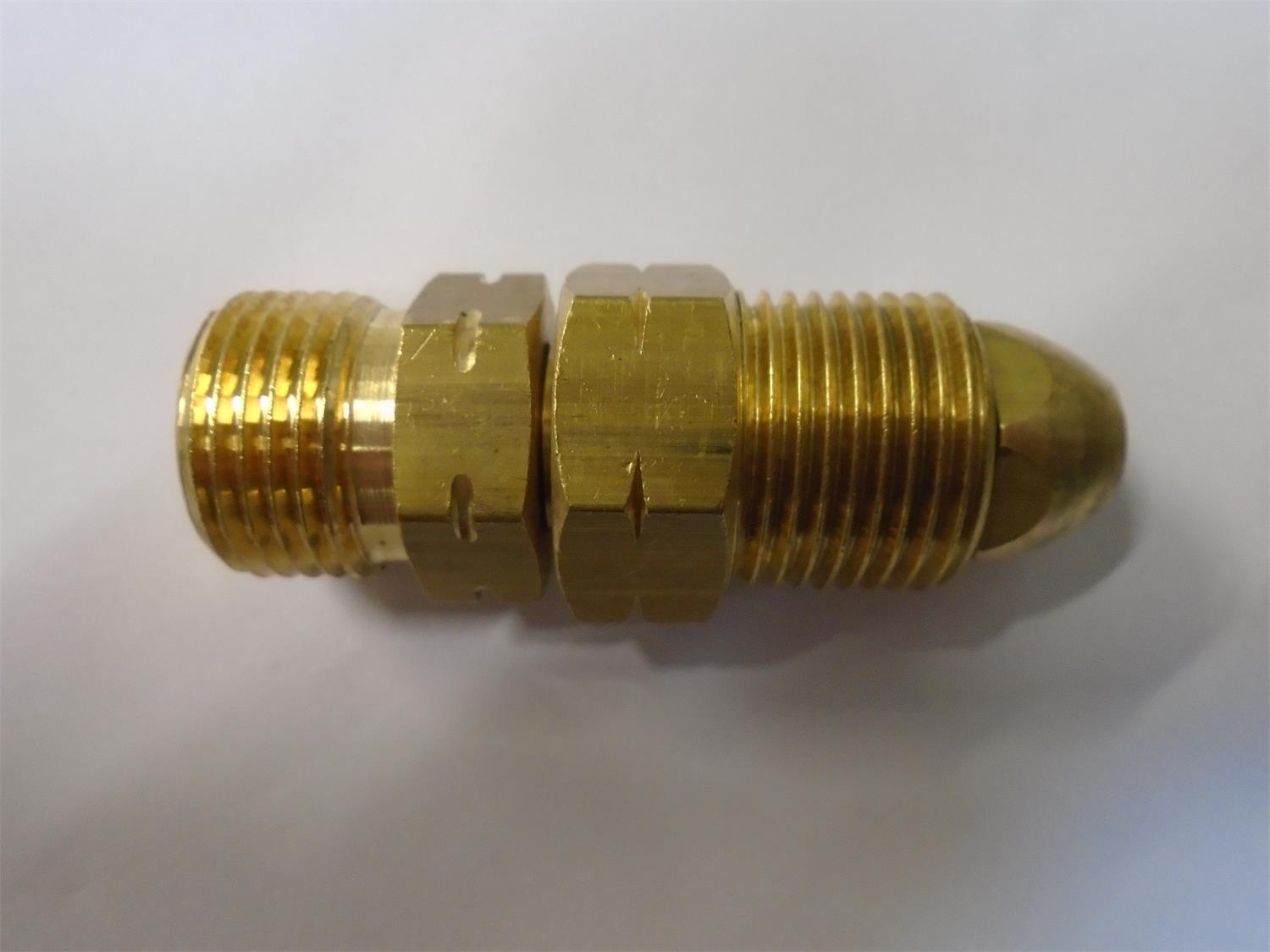 Gas adaptor propane to 21.8mm LH thread Gas Fittings