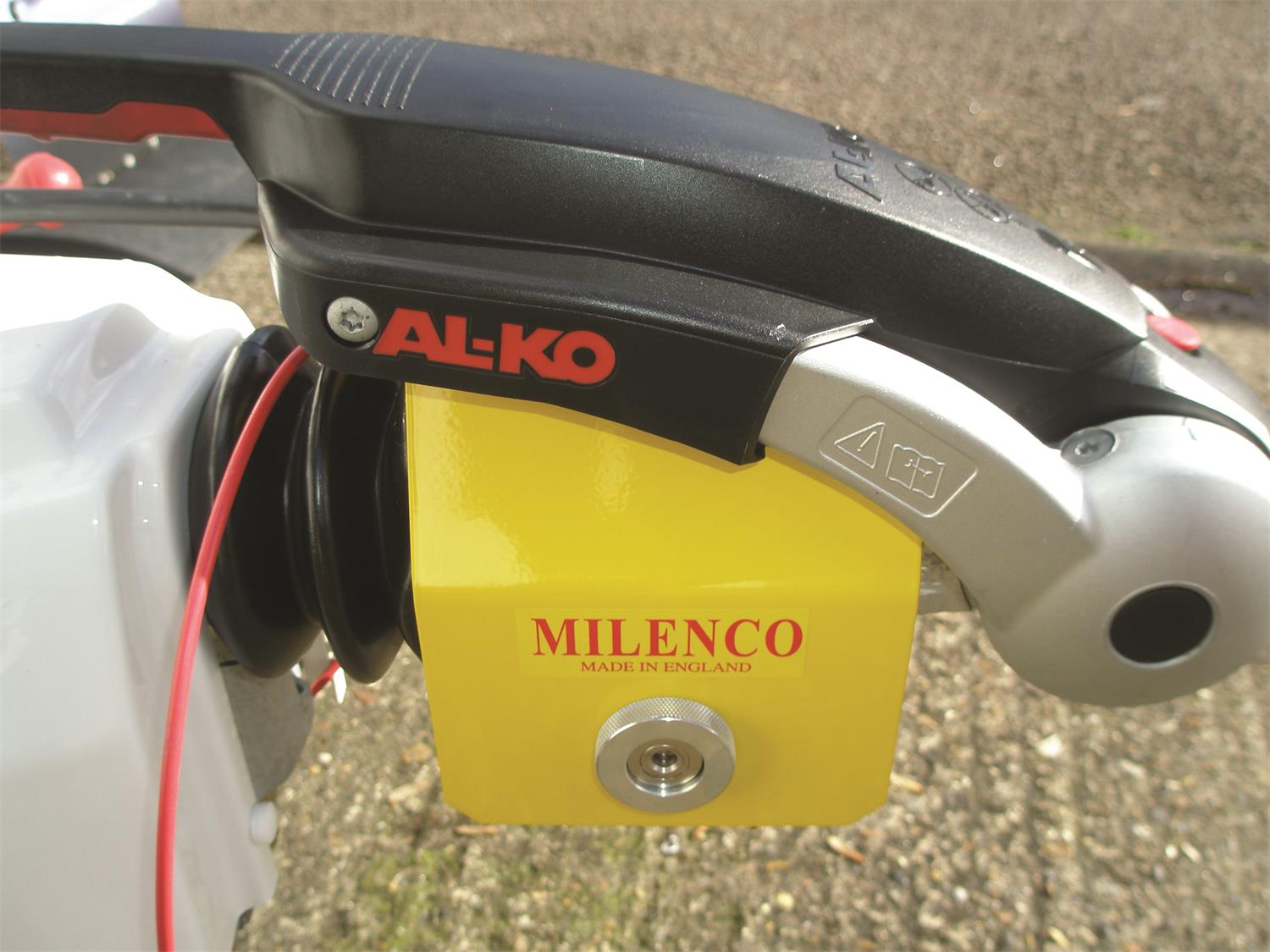 Milenco Heavy Duty Alko 3004 Caravan Hitch Lock Milenco Code 2004