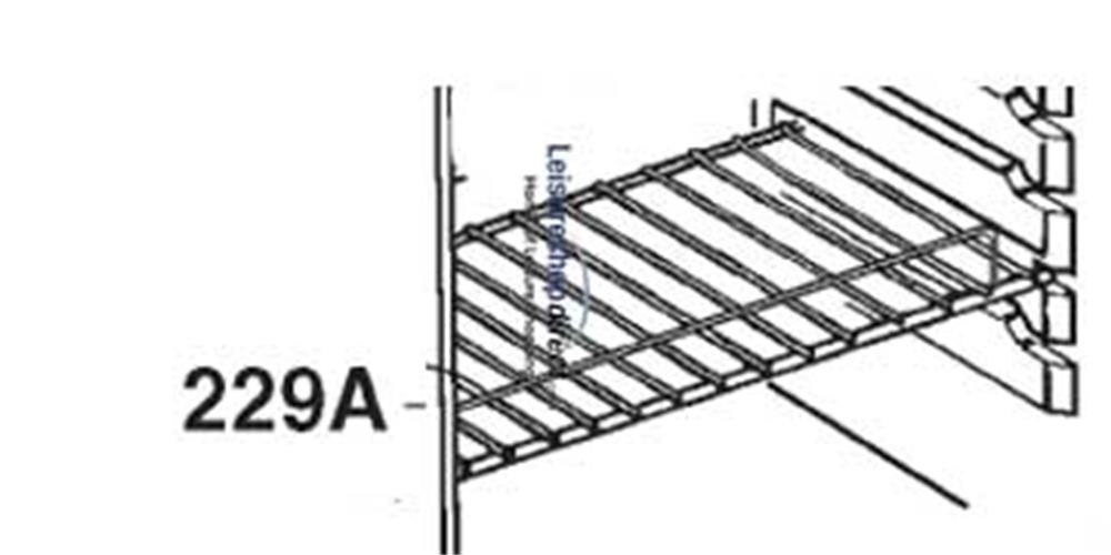 Dometic Grating Bottom Zinc-plated