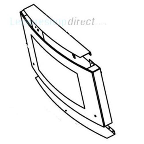 Dometic Door Glass With Hinge Guide