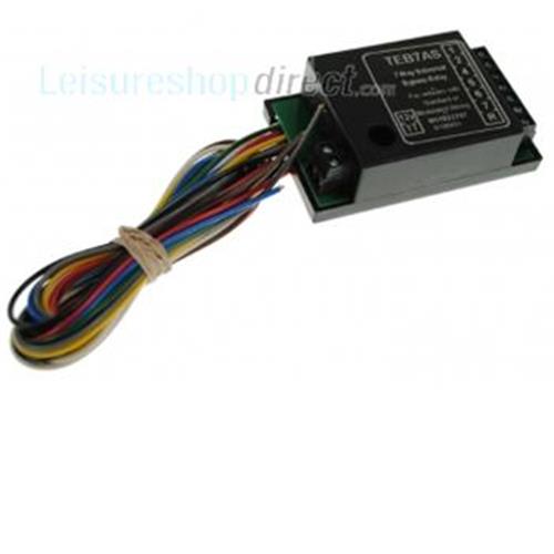 Universal 7 way bypass relay Towing plugs & sockets