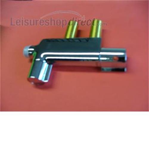 AG Thermostatic shower mixer vertical fitting Caravan Showers