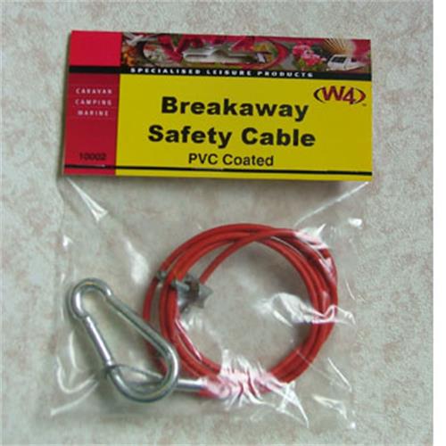 W4 Breakaway Cable pvc coated Breakaway Safety Cable
