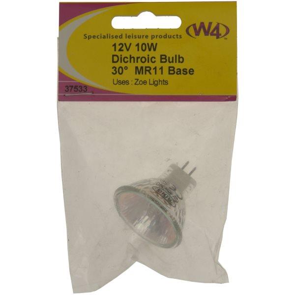 Dichroic bulb 12v 10 watt MR11 Dichroic Bulbs